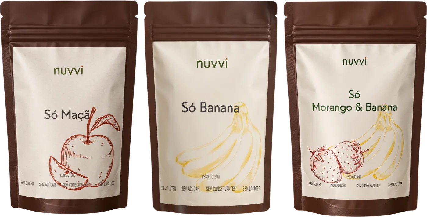 Kit Completo Nuvvi com os três sabores